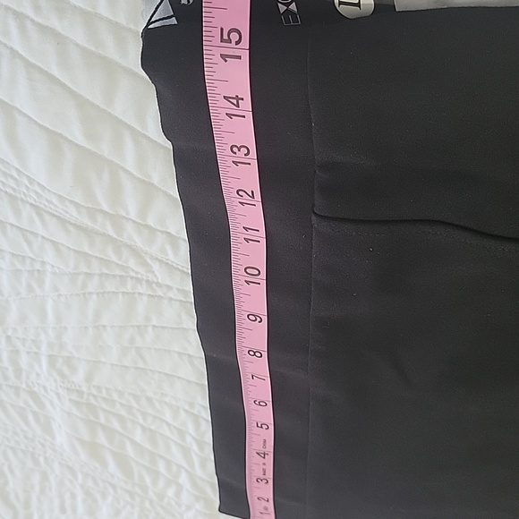 EXCHIC Women’s Pencil Skirt Bodycon Business Skirt Side Slit Hem - Picture 5 of 10